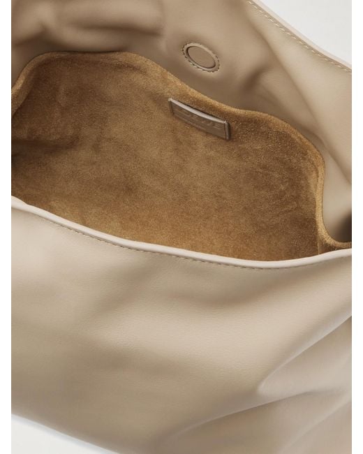 Loewe Natural Flamenco Leather Clutch