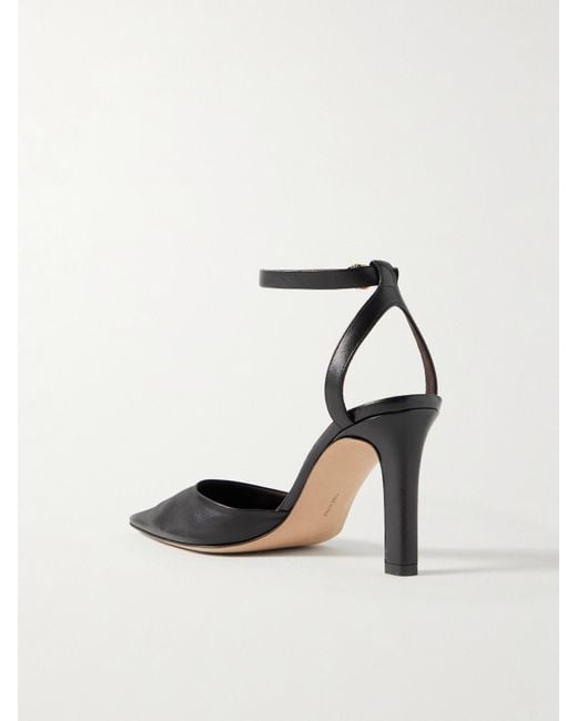 The Row White Carla Pumps Aus Leder