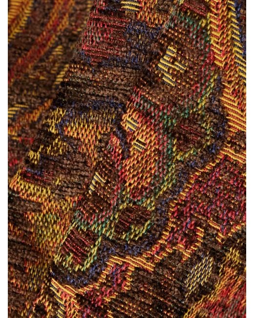 Chloé Brown Minirock Mit Jacquard-Muster