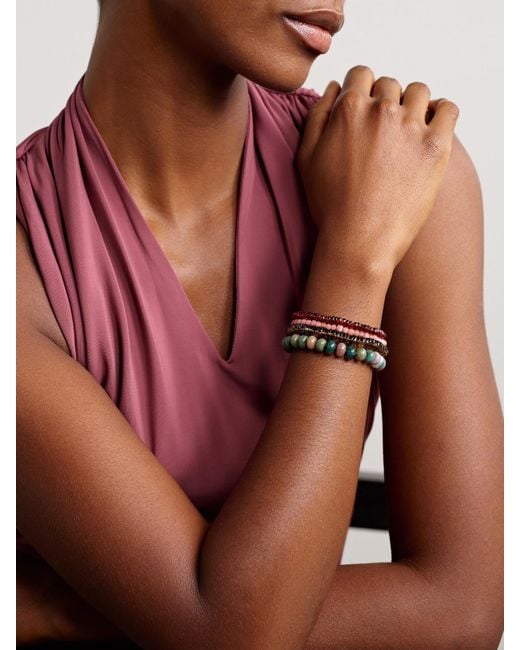 JIA JIA Brown Garnet Bracelet