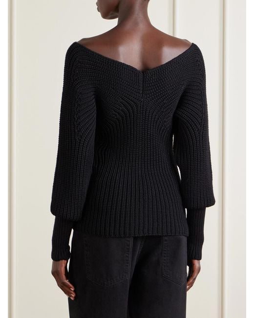 Lemaire Blue Wool Sweater