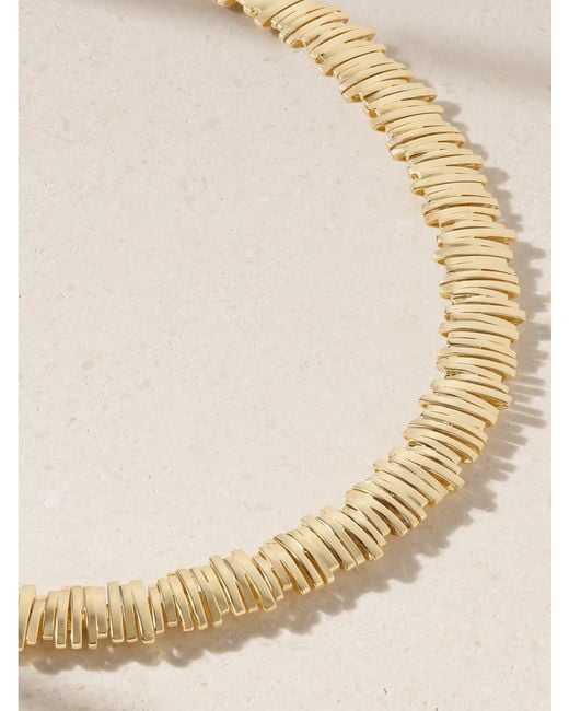 Suzanne Kalan Natural 18-Karat Tennis Necklace