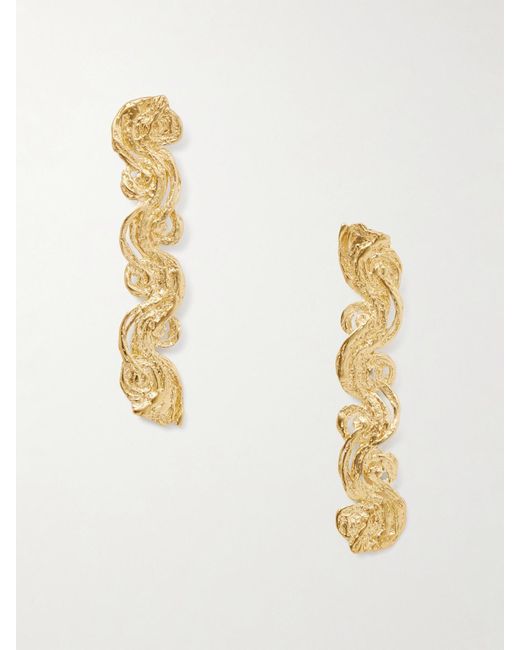 YSSO Metallic Caria Vergoldete Ohrringe