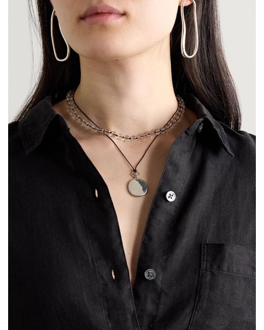 Sophie Buhai Natural Tiny Quartz Necklace