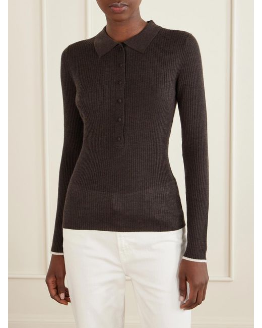 arch4 Black Maja Cashmere Sweater
