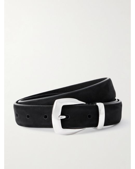 Andersons Black Nubuck Belt