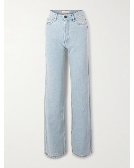 Giuliva Heritage Blue Dana Mid-Rise Wide-Leg Jeans