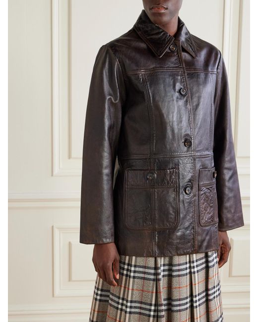 Sea Black Lenoir Lederjacke