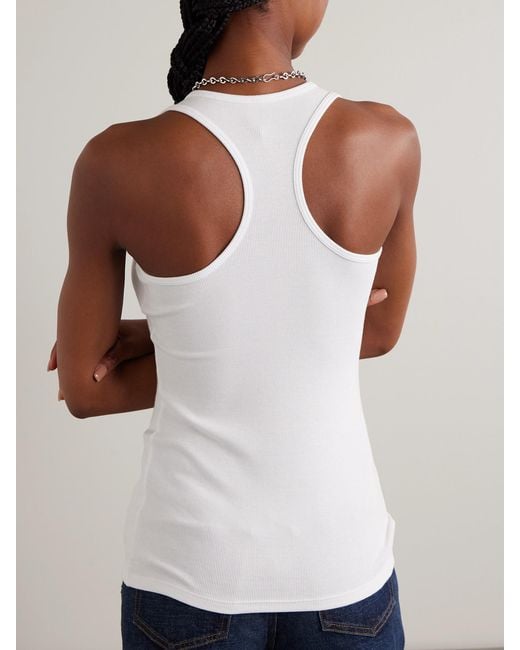 Commando Black Set Of Two Ribbed Stretch-Jersey Tanks