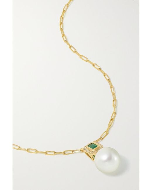 SHAY Natural 18-Karat Multi-Stone Necklace