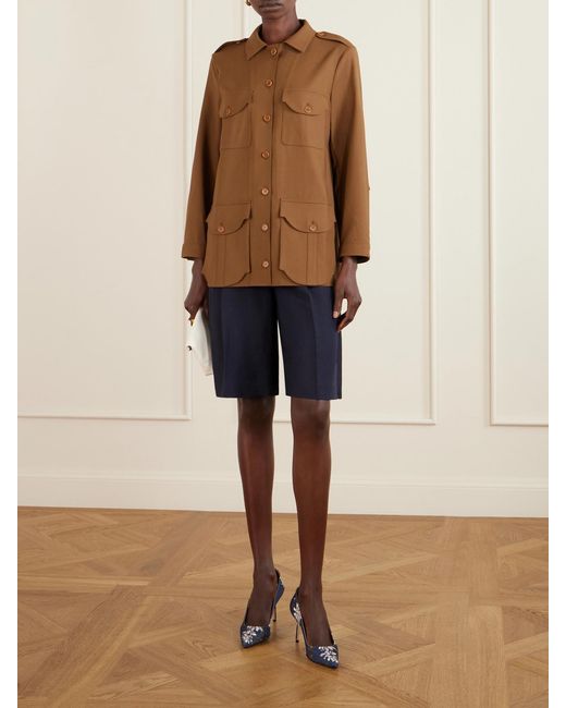 Giuliva Heritage Brown Wool Jacket