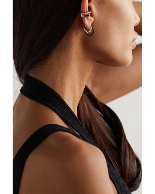 Repossi Gray Antifer 18-Karat Diamond Ear Cuff