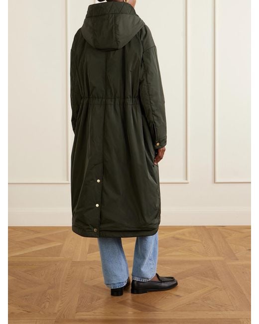 Max Mara Black Padded Shell Coat