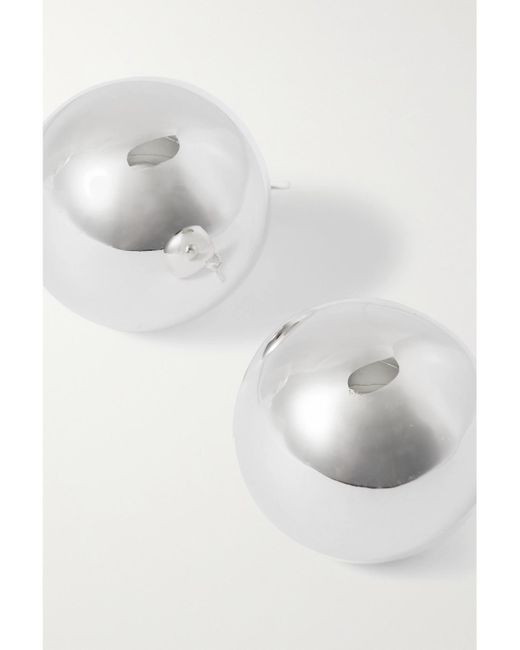LIE STUDIO White The Ingrid Earrings