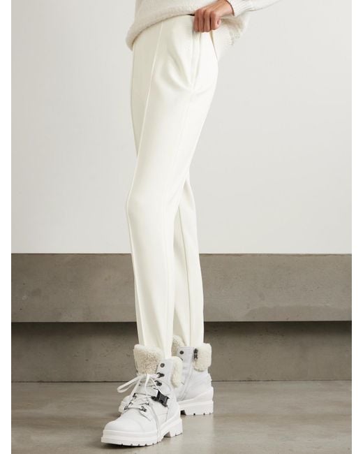 Bogner Natural Elaine Tech-Twill Tapered Stirrup Ski Pants