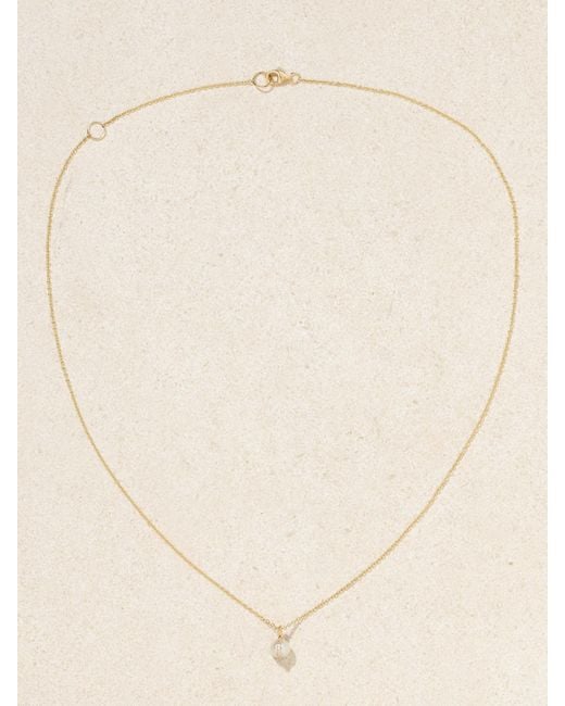 Melissa Joy Manning Natural 14-Karat Recycled, Pearl And Diamond Necklace