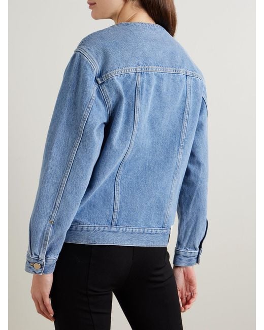 Loulou de Saison Blue Rima Denim Jacket