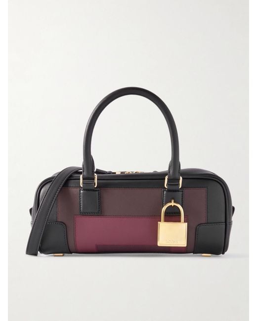 Loewe Multicolor Josef Albers Amazona 23 Schultertasche Aus Leder