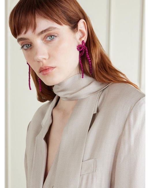 Completedworks Pink Chalcedony Bead Earrings