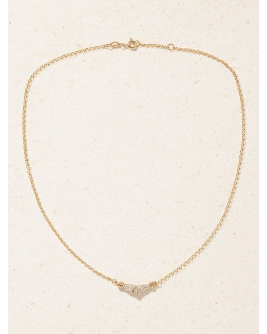 L'Atelier Nawbar Natural Karma 18-Karat Diamond Necklace
