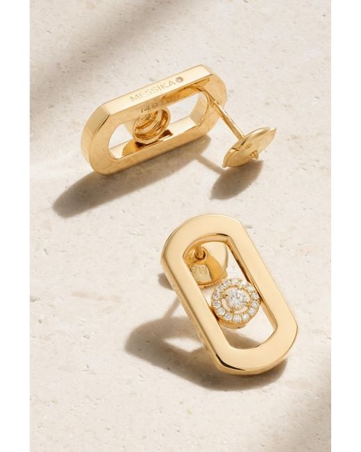 Messika Natural Move Citizen 18-Karat Diamond Earrings