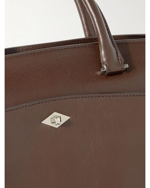 Metier Brown Private Eye Large Leather Tote