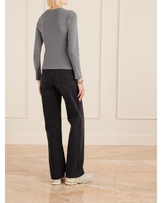 Haut En Jersey De Coton Nando Leset en coloris Gray