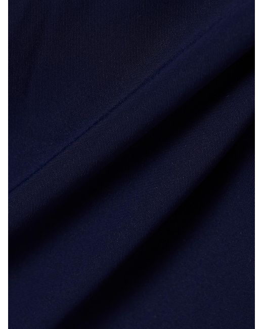 Tory Burch Blue Asymmetrischer Badeanzug Mit Verzierungen