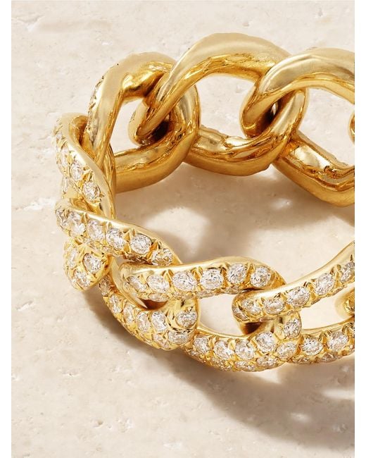 SHAY Natural Essential Link Ring Aus 18 Karat Mit Diamanten