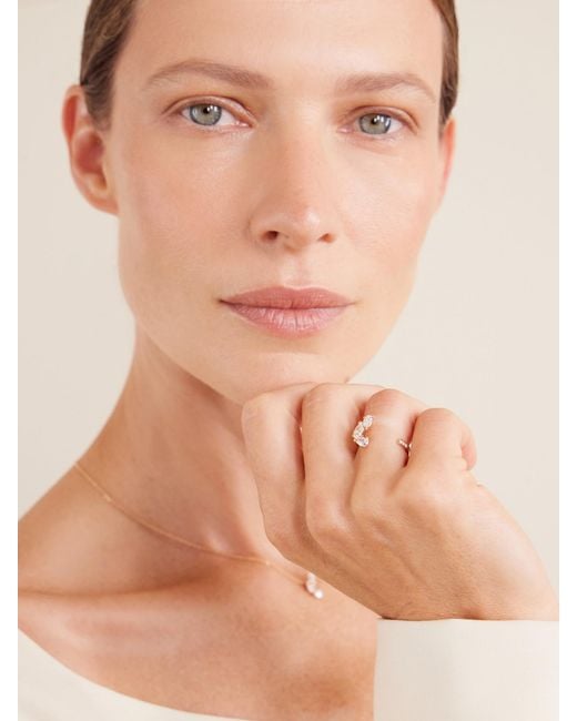 Repossi Natural Serti Sur Vide 18-Karat Diamond Ring