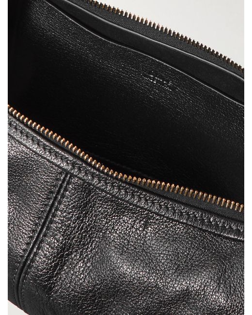 Chloé Black Bracelet Embellished Textured-Leather Tote