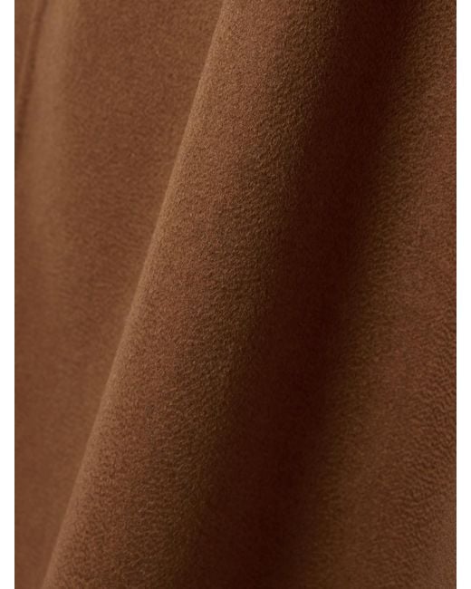 Max Mara Brown Ludmilla Belted Cashmere Coat