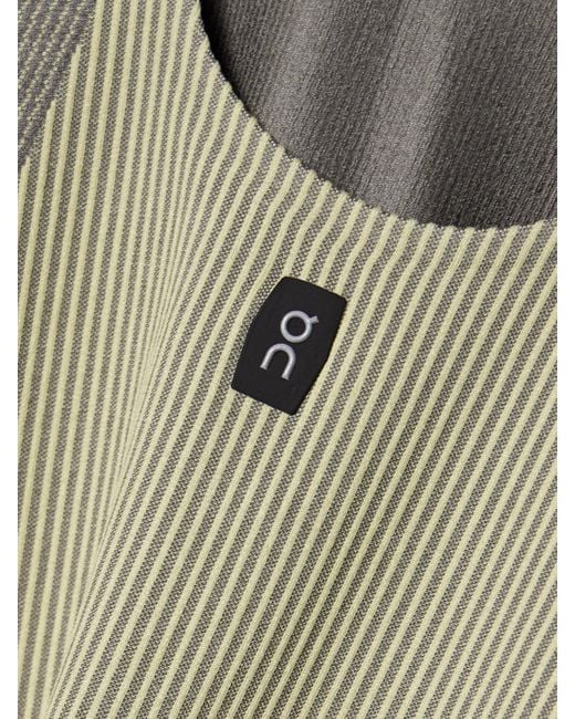 Combi-Short En Tissu Recyclé Stretch Côtelé Studio On Shoes en coloris Green