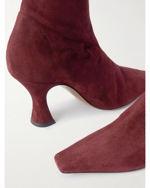 Neous Red Ran Suede Ankle Boots