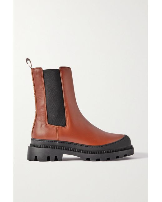 leather chelsea boots