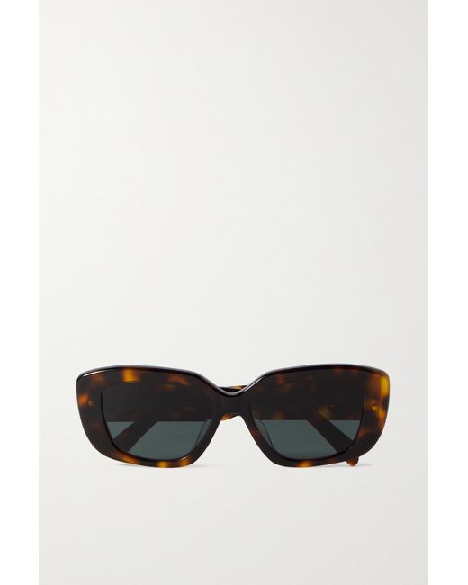 Celine rectangular sale sunglasses in acetate