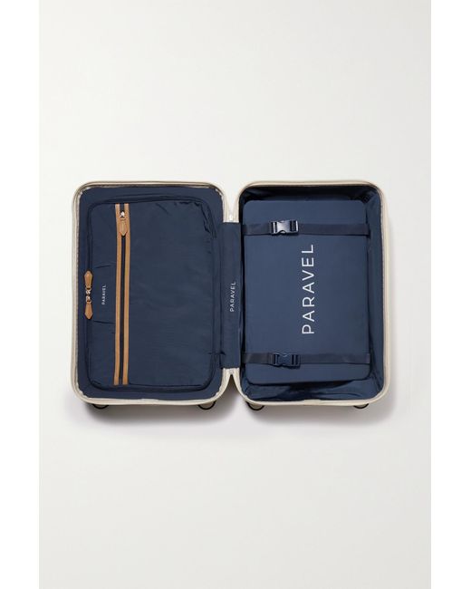 Paravel + Net Sustain Aviator Carryon Plus Vegan Leathertrimmed