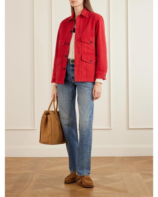 Nili Lotan Natural Bianca Suede Tote
