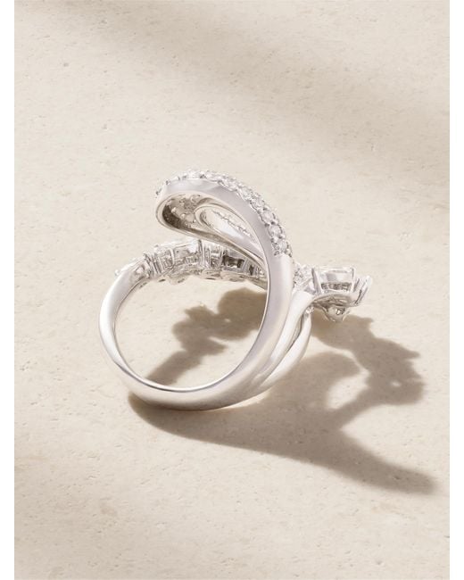 YEPREM Natural 18-Karat Diamond Ring