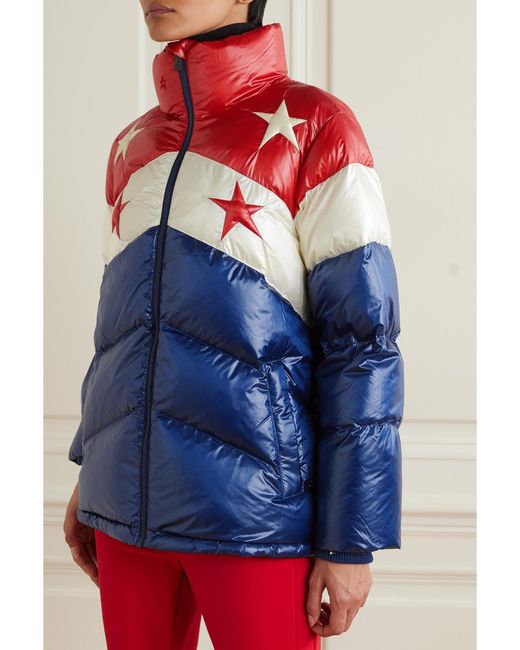 Perfect Moment Blue Padded Stellar Puffer Jacket