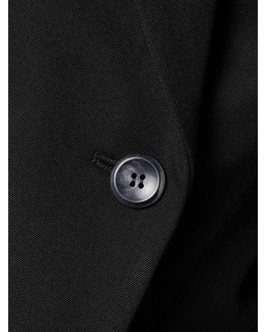 Altuzarra Black Woody Double-Breasted Wool Blazer