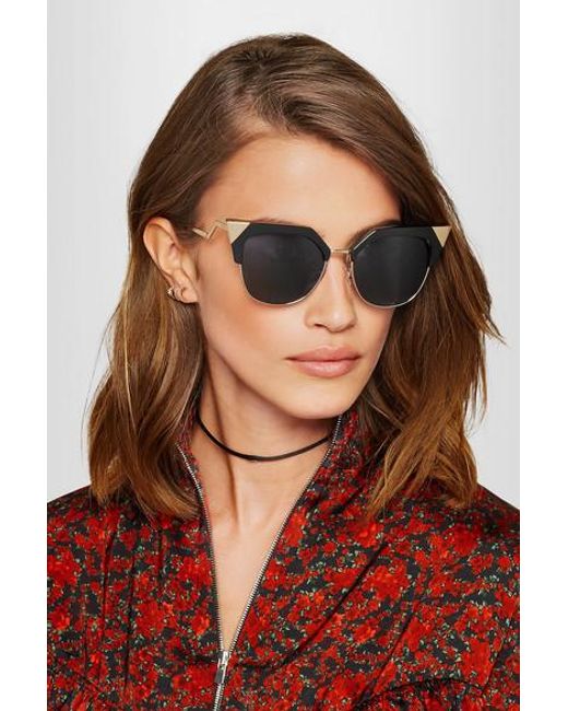 Fendi Black Cat Eye Sunglasses