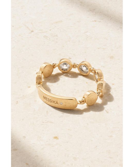 Messika Natural D-Vibes Medium 18-Karat Diamond Ring