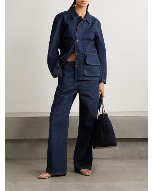 Citizens of Humanity Blue Argent Abra Jeansjacke