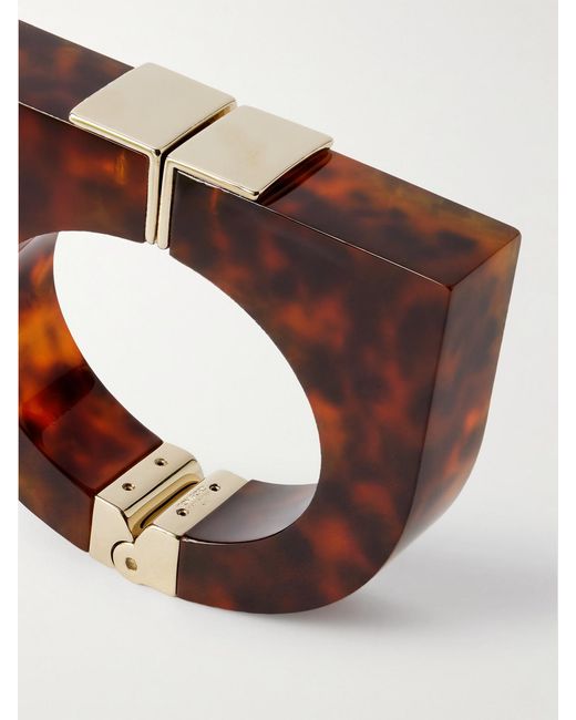 Tom Ford Brown Tone And Plexiglas Cuff