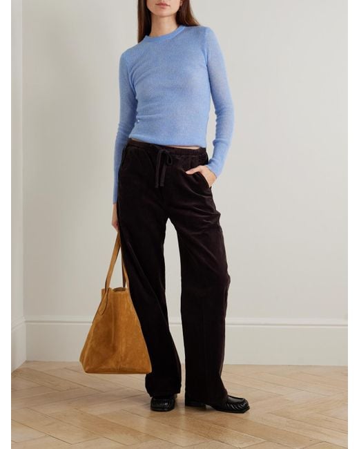 Citizens of Humanity Blue Alessia Wool And Cashmere-Blend Sweater