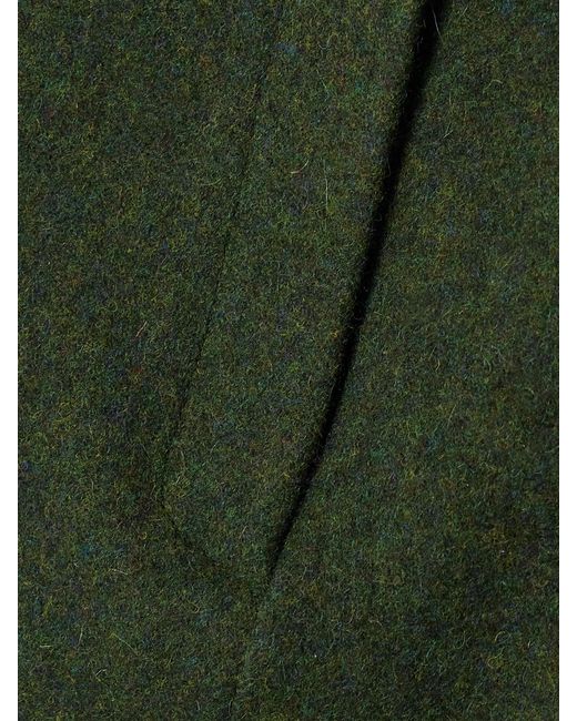 Bally Green Wool Mini Skirt