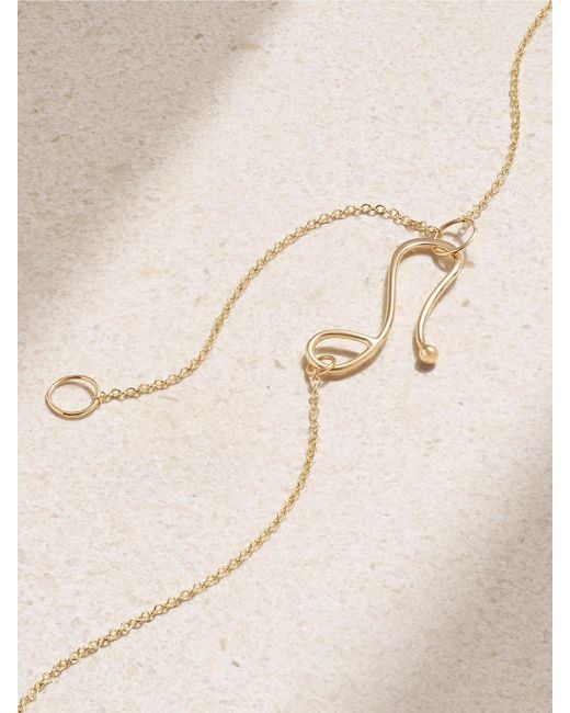 Melissa Joy Manning Natural 14-Karat Recycled Diamond Necklace