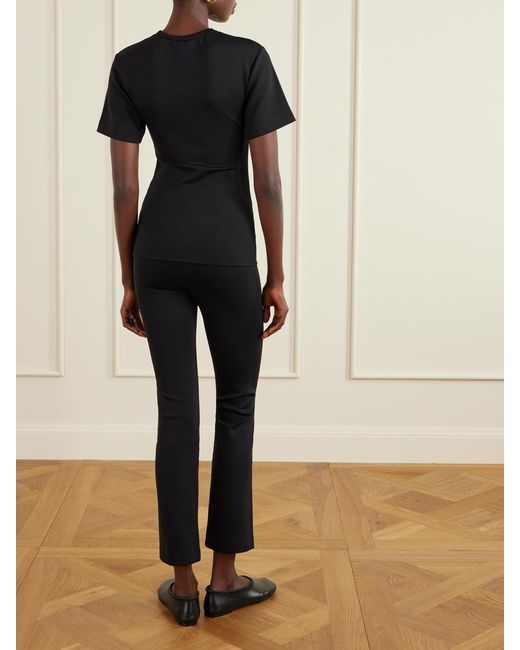 FFORME Black Romi Scuba T-Shirt