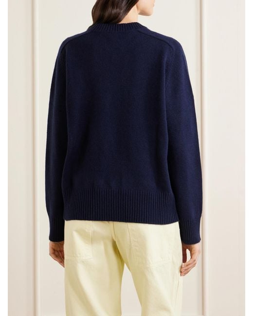 Loulou de Saison Blue Baltra Cashmere Sweater